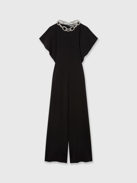 Crystal Chain Maxi Jumpsuit