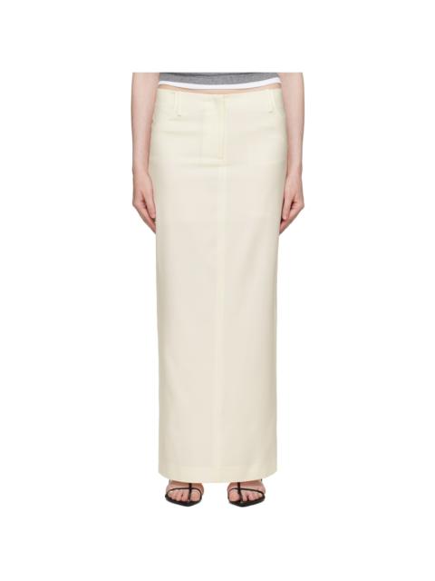 White Mysti Maxi Skirt