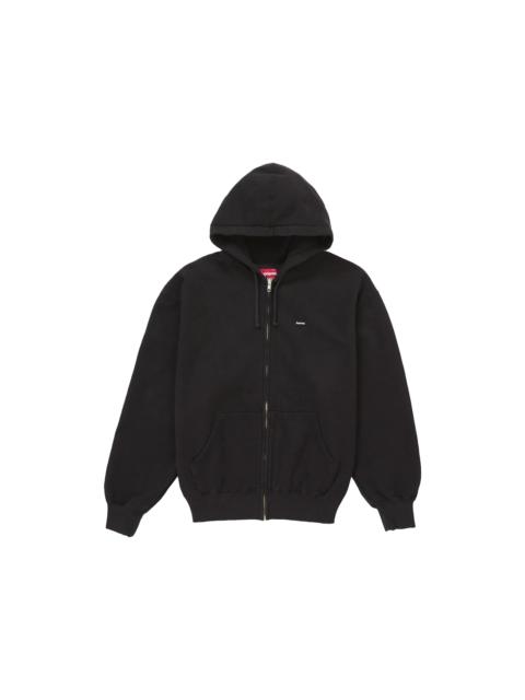 Supreme Small Box Zip Up Hooded Sweatshirt (FW25) Black