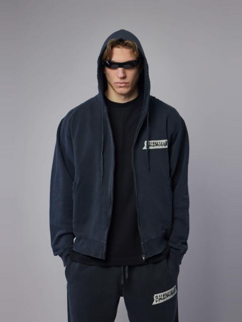 Oversized Zip-Up Hoodie