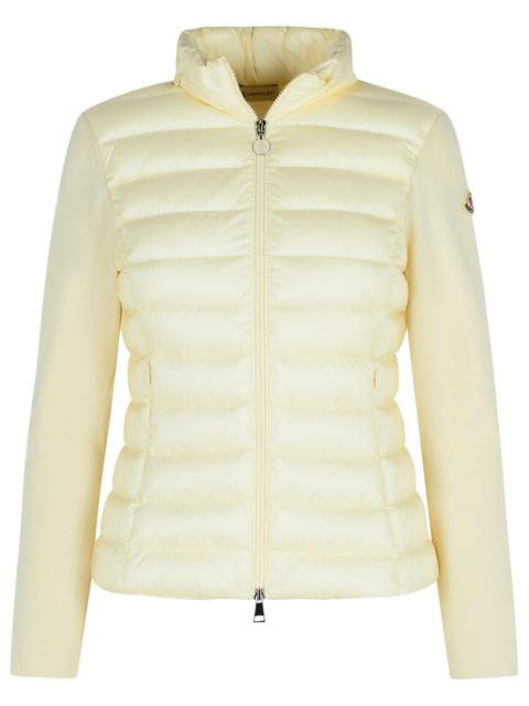 Moncler Black Virgin Wool Blend Jacket Women