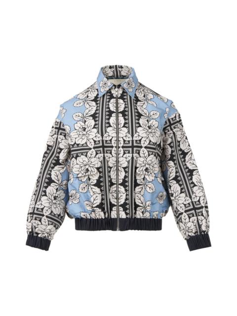 Cotton Print Reversible Bomber