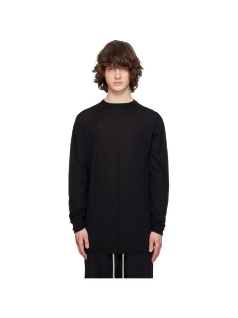 Black Temple Oversized Level Sweater
