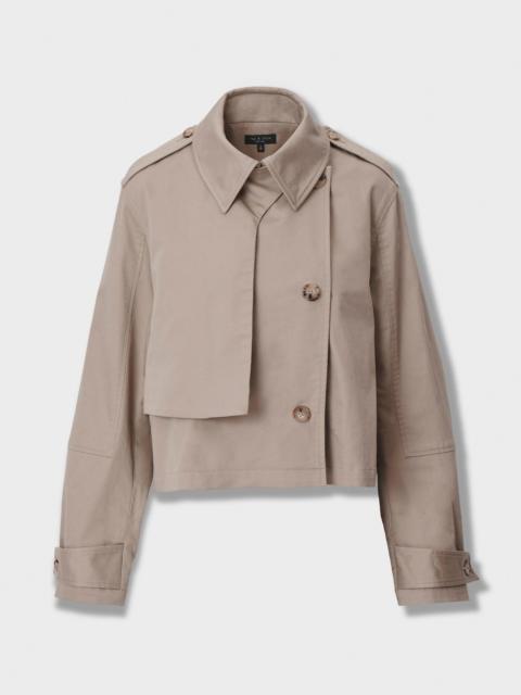 Jamie Cropped Trench Coat