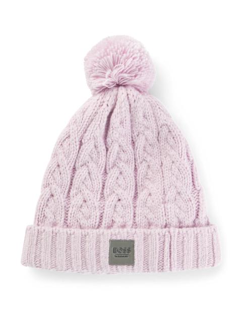 EQUESTRIAN LIGHTWEIGHT BOBBLE HAT WITH FLEECE INNER