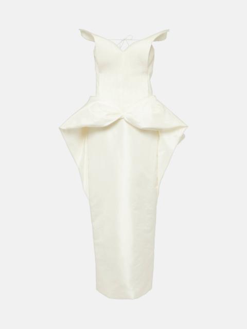 Bridal Daphne silk taffeta gown