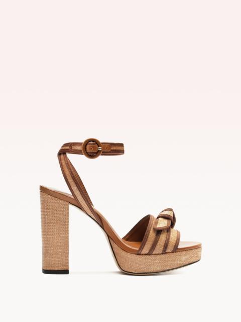 GROSGRAIN RAFFIA PLATFORM
