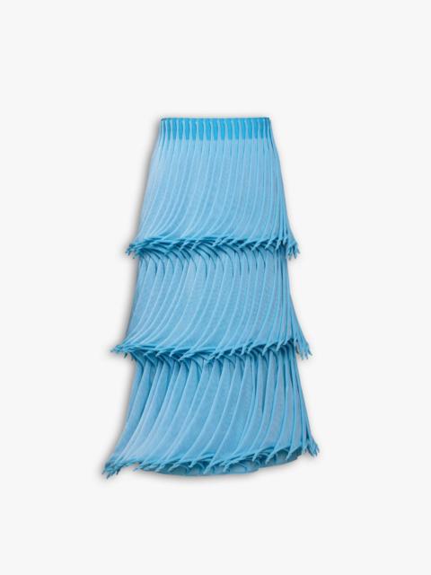 CUPS NYLON KNIT TAPERED SKIRT