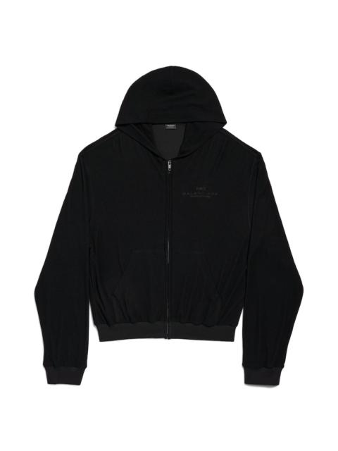 Women's Bb Garderobe Zip-up Hoodie Small Fit in Black