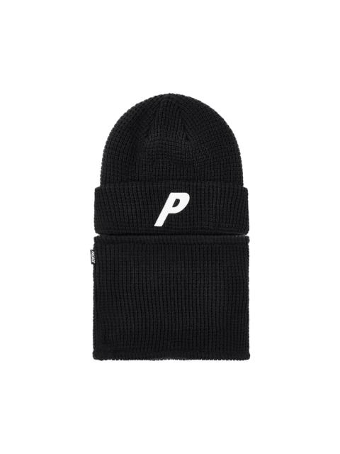ZIP OFF FACEWARMER P BEANIE BLACK