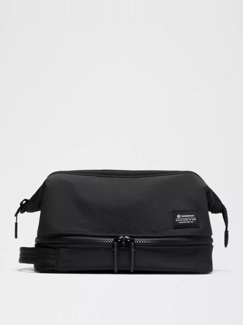 Dual-Compartment Toiletry Bag