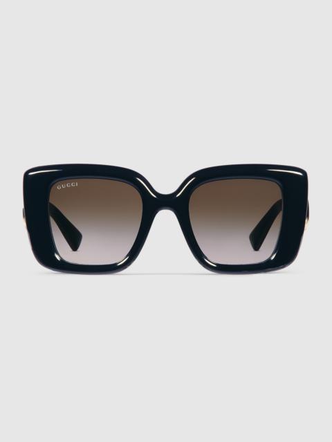Butterfly frame sunglasses