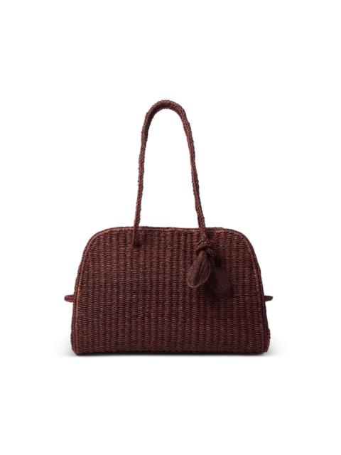 Turismo raffia tote bag