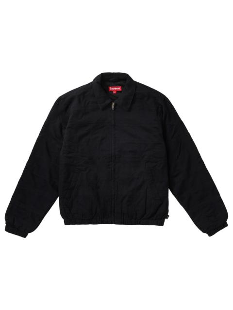 Supreme Patchwork Harrington Jacket Black