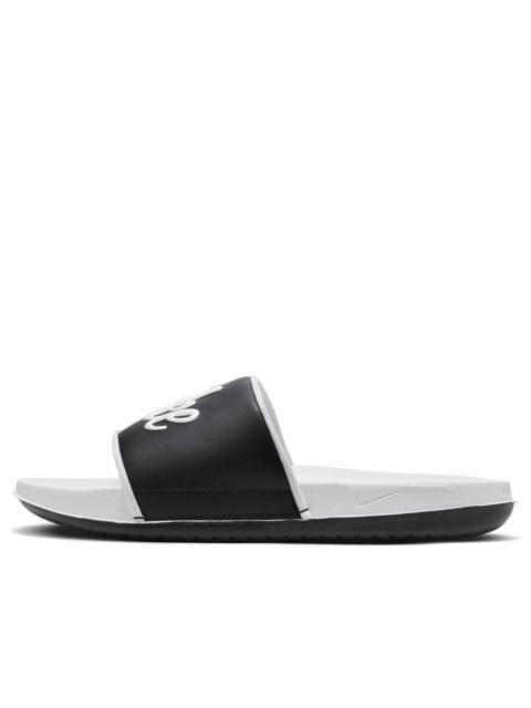 (WMNS) Nike Offcourt Slides 'White Black Mismatched' FQ7646-100