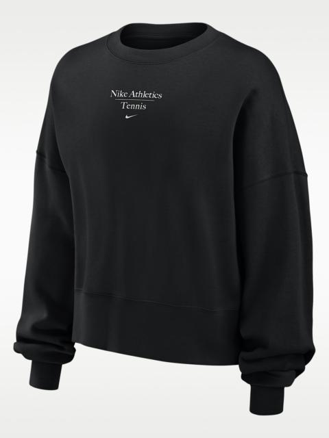 NIke Phoenix Fleece Women's Tennis Crew-Neck Sweatshirt