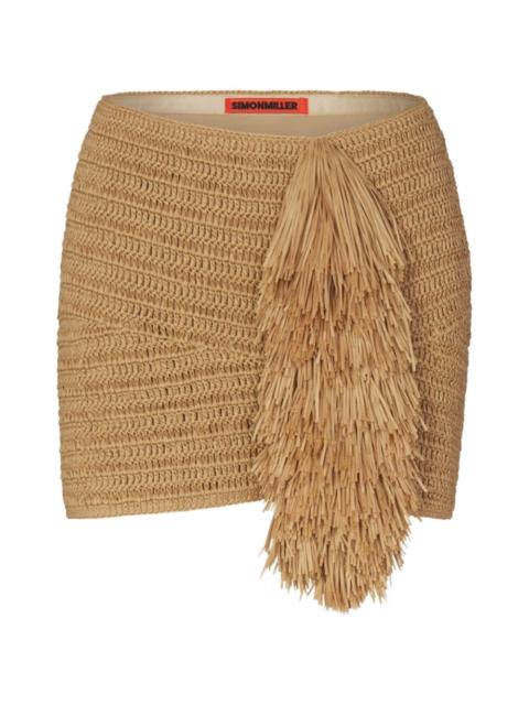 Pom Pom mini skirt