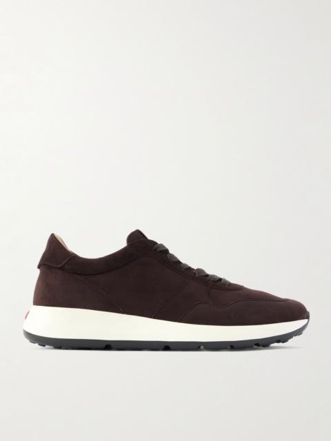 Suede Sneakers Dark brown