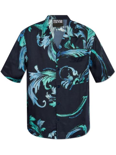 Barocco-print shirt