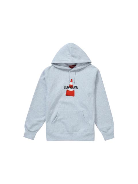 Supreme Cone Hooded Sweatshirt Ash Grey