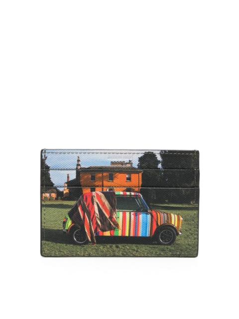 Leather credit card case