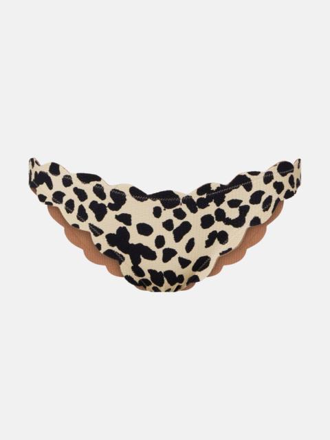 Antibes scalloped bikini bottoms