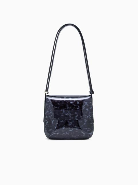 LA PRIMA BAG IN TORTOISESHELL PATENT LEATHER