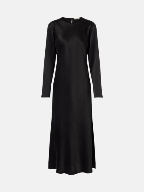 Salina silk charmeuse maxi dress