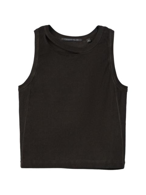 cutout lab tank top