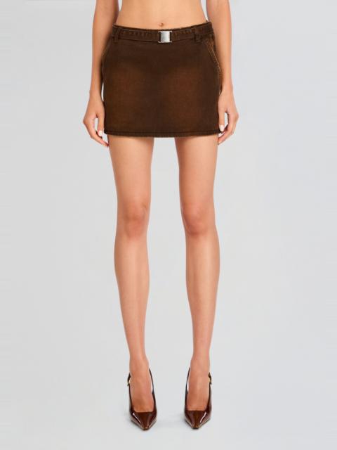 MARQUISE MID RISE MINI SKIRT