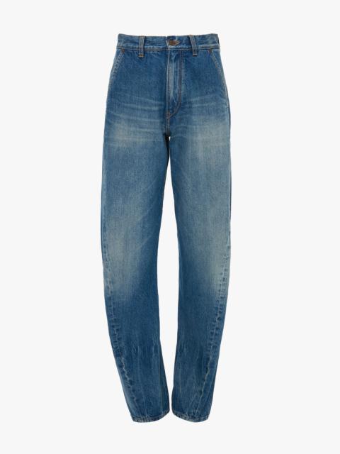 Twisted Slouch Jean In Vintage Wash