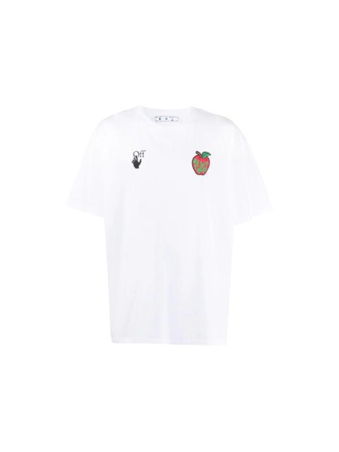 OFF-WHITE Apple Arrow Print T-shirt White