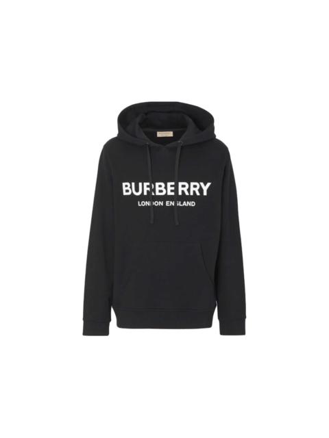 Burberry Logo Lexstone Hoodie Black