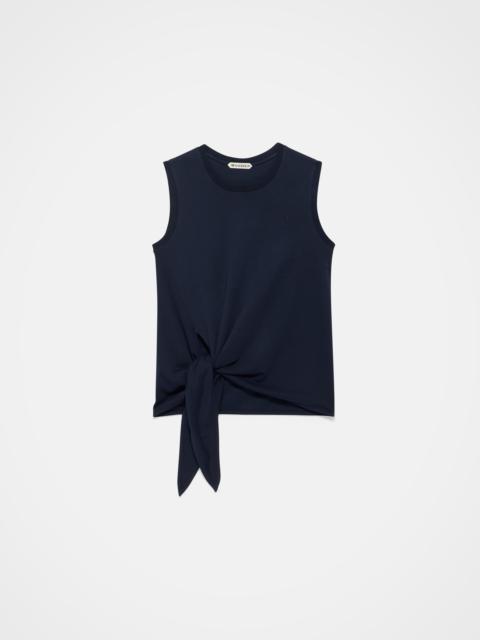 HEM KNOT TANK TOP IN NAVY
