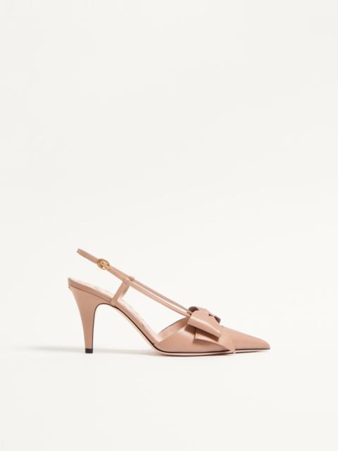 BOWOW SLINGBACK PUMPS IN KIDSKIN 85MM