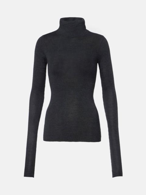 Utica Thin wool and silk turtleneck sweater