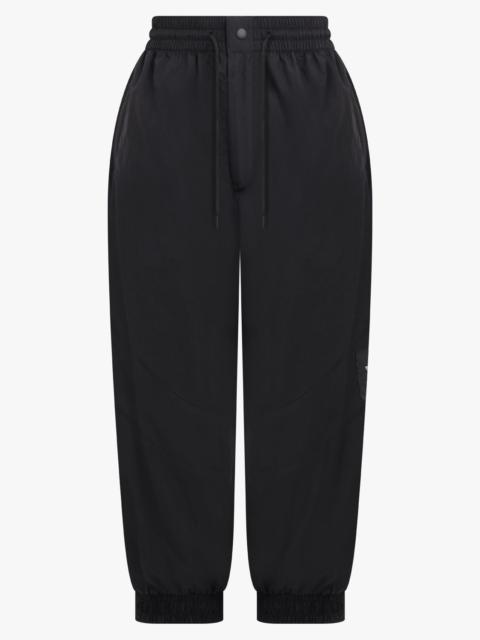 3-STRIPE RECYCLED NYLON PANT | BLACK