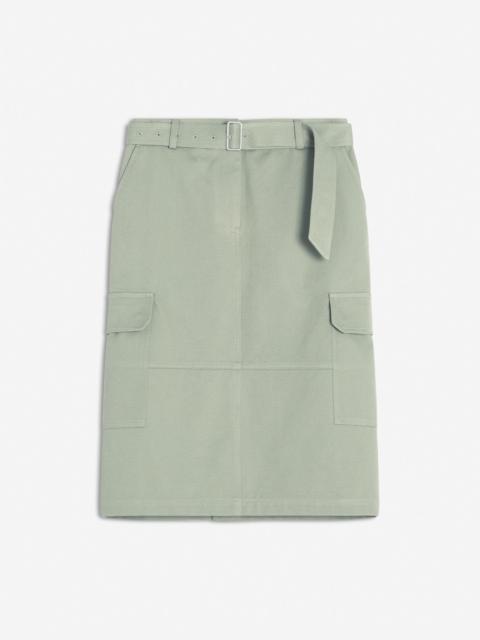 BELTED UTILITY SKIRT