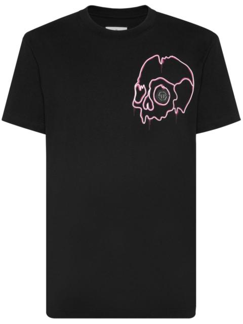 Dripping Skull cotton T-shirt