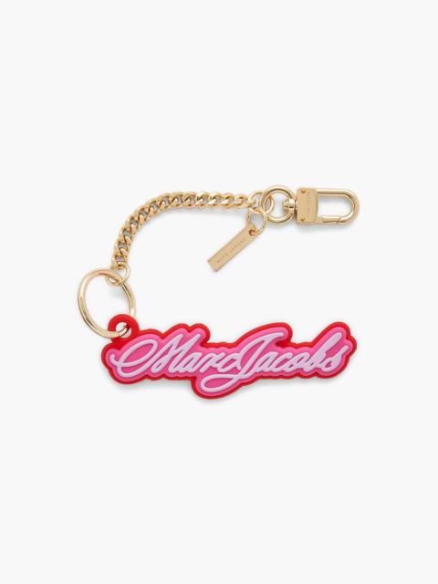 THE CURSIVE LOGO BAG CHARM