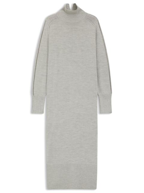 RELAXED-FIT KNITTED DRESS IN A VIRGIN-WOOL BLEND