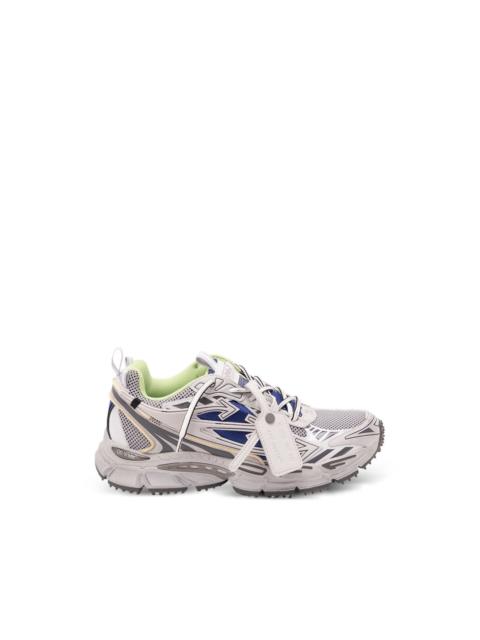 panelled sneakers