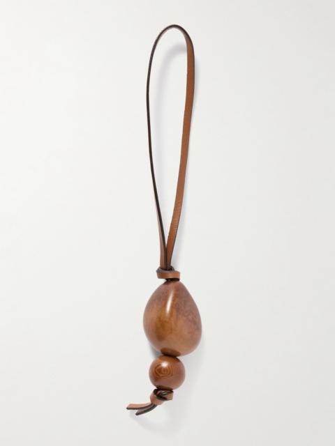 The Tagua Leather Bag Charm