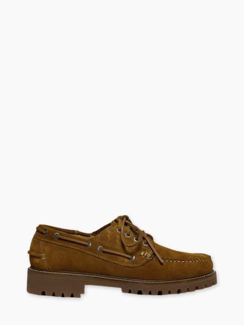 G.H. BASS RANGER CAMP MOC SUEDE MID BROWN SUEDE