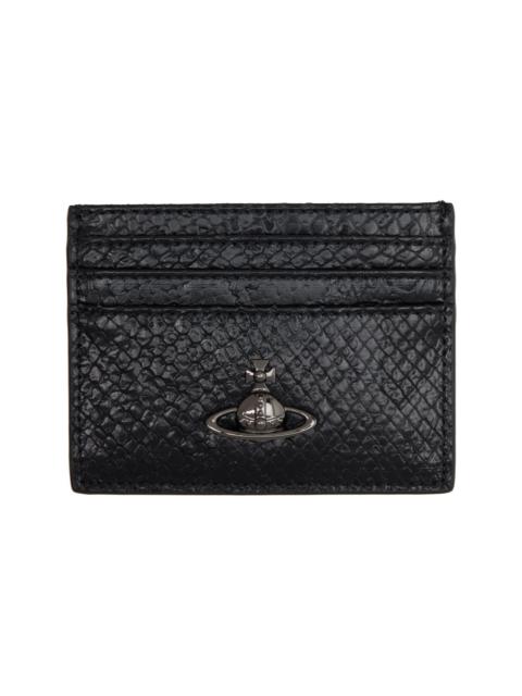 Black Flat Card Holder