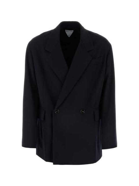 Midnight Blue Wool Blazer
