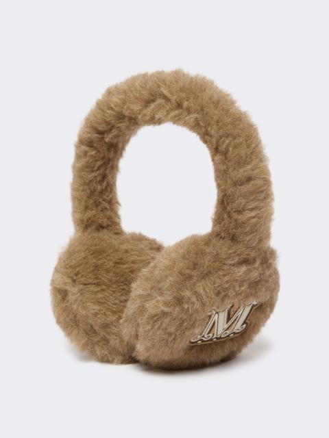 MUFFY4 Alpaca and cashmere Teddy fabric earmuffs