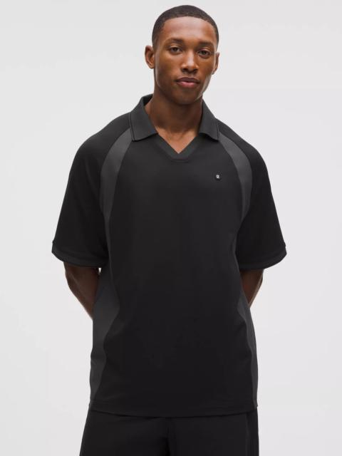 UV-Protective Relaxed-Fit Golf Polo Shirt