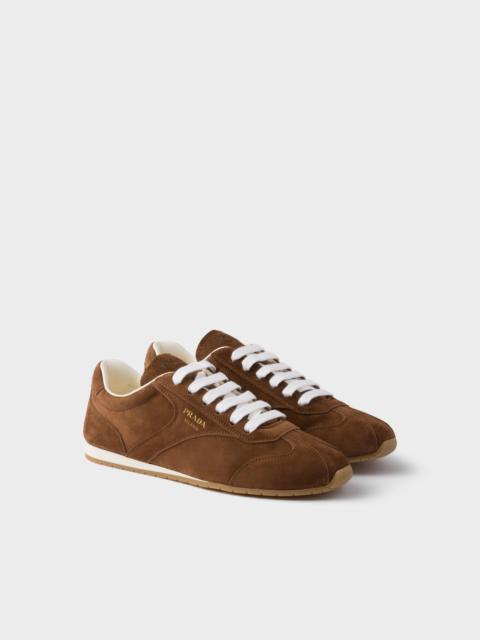 Suede sneakers
