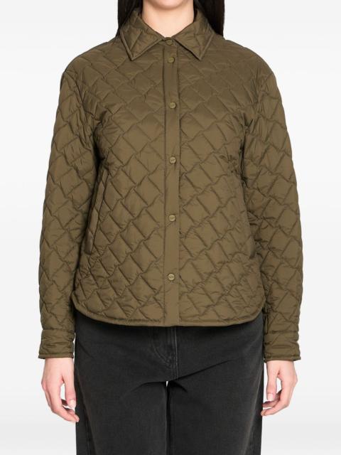 button quilted jacket